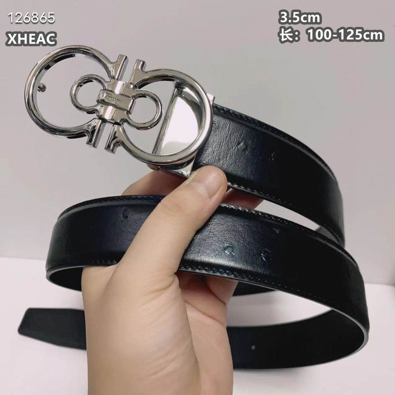 Ferragamo belt 35mmX100-125cm 8L91